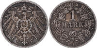 GERMANY - EMPIRE Mark Coin, Wilhelm II, Berlin, Silver, KM:14 -