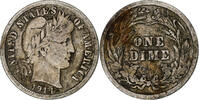 United States Dime Barber Dime, U.S. Mint, Philadelphia, S... -