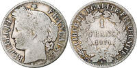 France Franc Cérès, Bordeaux, Silver, Gadoury:465, KM:822.2 -
