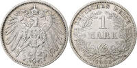 GERMANY - EMPIRE Mark Coin, Wilhelm II, Muldenhütten -