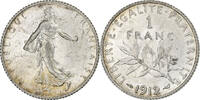 France Franc Coin, Semeuse, Paris, Silver, KM:844.1 -