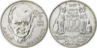 France 100 Francs André Malraux, Silver, Gadoury:954 -