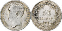 Belgium 50 Centimes Silver, KM:71 -