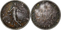 France Franc Semeuse, Paris, Silver, Gadoury:467, KM:844.1 -