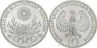 GERMANY - FEDERAL REPUBLIC 10 Mark Coin, Stuttgart, Silver -