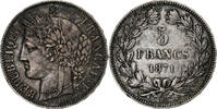 France 5 Francs Cérès, Bordeaux, Silver, KM:818.2 -