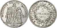 France 5 Francs Hercule, Paris, Silver, Gadoury:745a -