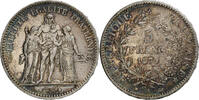 France 5 Francs Hercule, Paris, Silver, Gadoury:745a -