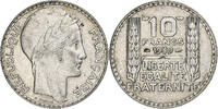 France 10 Francs FRANCE, Turin, Paris, KM #878, Silver, 28, Gadoury.. -