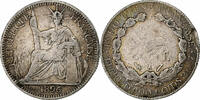 French Indo-China 10 Cents Coin, FRENCH INDO-CHINA, Paris, Variety, Silver -