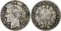 France Franc Cérès, Bordeaux, Silver, Gadoury:465, KM:822.2 -