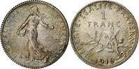 France Franc Coin, Semeuse, Paris, Silver, KM:844.1 -