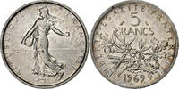 France 5 Francs Semeuse, Paris, MS(60-62), Silver, KM:926, Gadoury:770 -