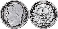France Franc Napoleon III, Napoléon III, Paris, Silver -