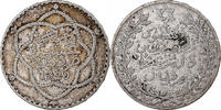 Morocco Rial, 10 Dirhams 'Abd al-Hafiz, bi-Bariz, Silver -