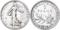 France Franc Coin, Semeuse, Paris, Silver, KM:844.1 -