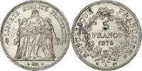 France 5 Francs Hercule, Paris, Silver, KM:820.1 -