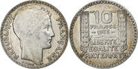 France 10 Francs Turin, Paris, Silver, Gadoury:801, KM:878 -