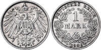 German Empire Mark Coin, GERMANY - EMPIRE, Wilhelm II, Muldenhütten -