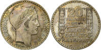 France 20 Francs Turin, Paris, Silver, Gadoury:852, KM:879 -