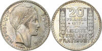 France 20 Francs Turin, Paris, Silver, Gadoury:852, KM:879 -