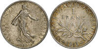 France Franc Semeuse, Paris, Silver, KM:844.1, Gadoury:467 -