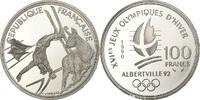 France 100 Francs Coin, Silver, KM:983 -
