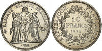 France 10 Francs Hercule, Paris, Silver, KM:932 -