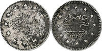 Turkey Kurush Muhammad V, Qustantiniyah, Silver -