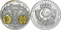 France Medaille 2000 Ans d'Histoire Monétaire, Louis d'Or, Silver -