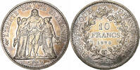 France 10 Francs Coin, Hercule, Paris, Silver, KM:932 -
