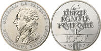 France 100 Francs Coin, Silver, KM:962a -