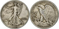 United States Walking Liberty Half Dollar Philadelphia, Silver -