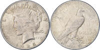 United States Dollar Peace Dollar, Philadelphia, Silver -
