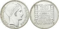 France 20 Francs 1938 Paris Turin, Paris, Silver, Gadoury:852, KM:879 VZ 19.90 £  +  4.29 £ shipping
