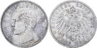 German States 5 Mark BAVARIA, Otto, Munich, Silver, KM:915 -
