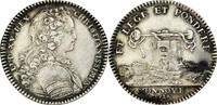 France betaalpenning Louis XV, Monnaie de Paris, Duvivier, Silver -