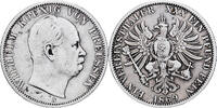 Kingdom of Prussia 1 Thaler Wilhelm I, Berlin, Silver -