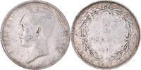 Belgium 2 Francs, 2 Frank Coin, Silver, KM:74 -