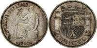 Spain Peseta Silver, KM:750 -
