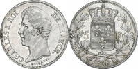 France 5 Francs Charles X, Marseilles, Silver, Gadoury:644 -