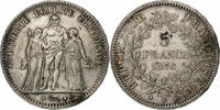 France 5 Francs Hercule, Bordeaux, Silver, Gadoury:745a, Le -