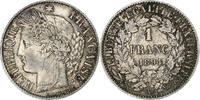 France Franc Cérès, Paris, Silver, Gadoury:465a, KM:822.1 -