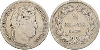 France 2 Francs Louis-Philippe, Lille, Silver, Gadoury:520 -