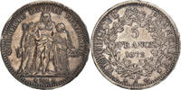 France 5 Francs Hercule, Paris, Silver, Gadoury:745a -