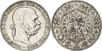 5 Corona 1900 Österreich Franz Joseph I, Silber, S+, KM:2807 S+