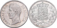 France 5 Francs Charles X, Lyon, Silver, KM:728.4 -