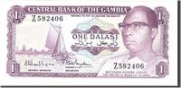 Gambia 1 Dalasi Banknote, Undated, KM:4f -