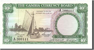 Gambia 10 Shillings Banknote, Undated, KM:1a -