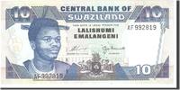 Swaziland 10 Emalangeni Banknote, Undated, Undated, KM:24a -